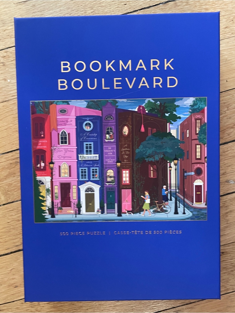 Hobbry “Bookmark Boulevard” 500-Piece Puzzle - New!